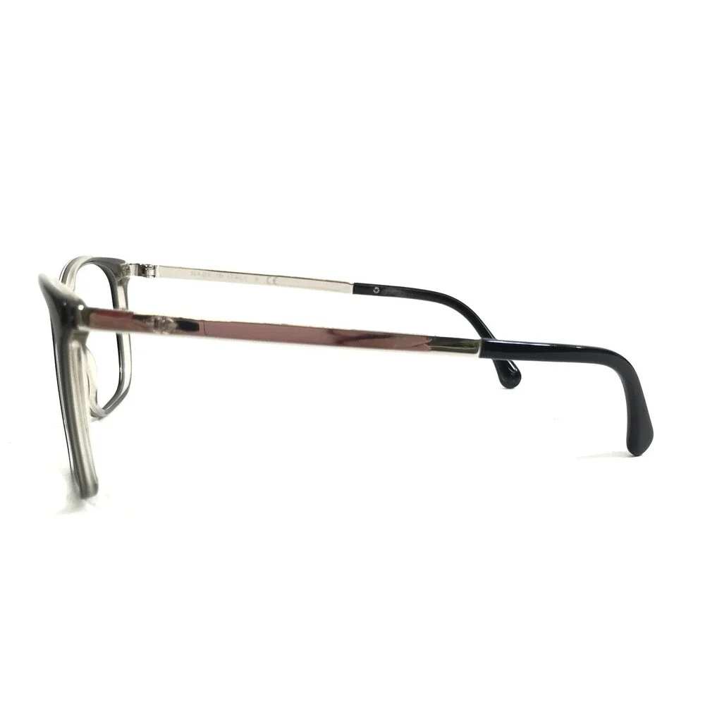 Chanel Eyeglasses Frames 3366 c.1607 Black Gray Silver Square Full Rim 54-14-140